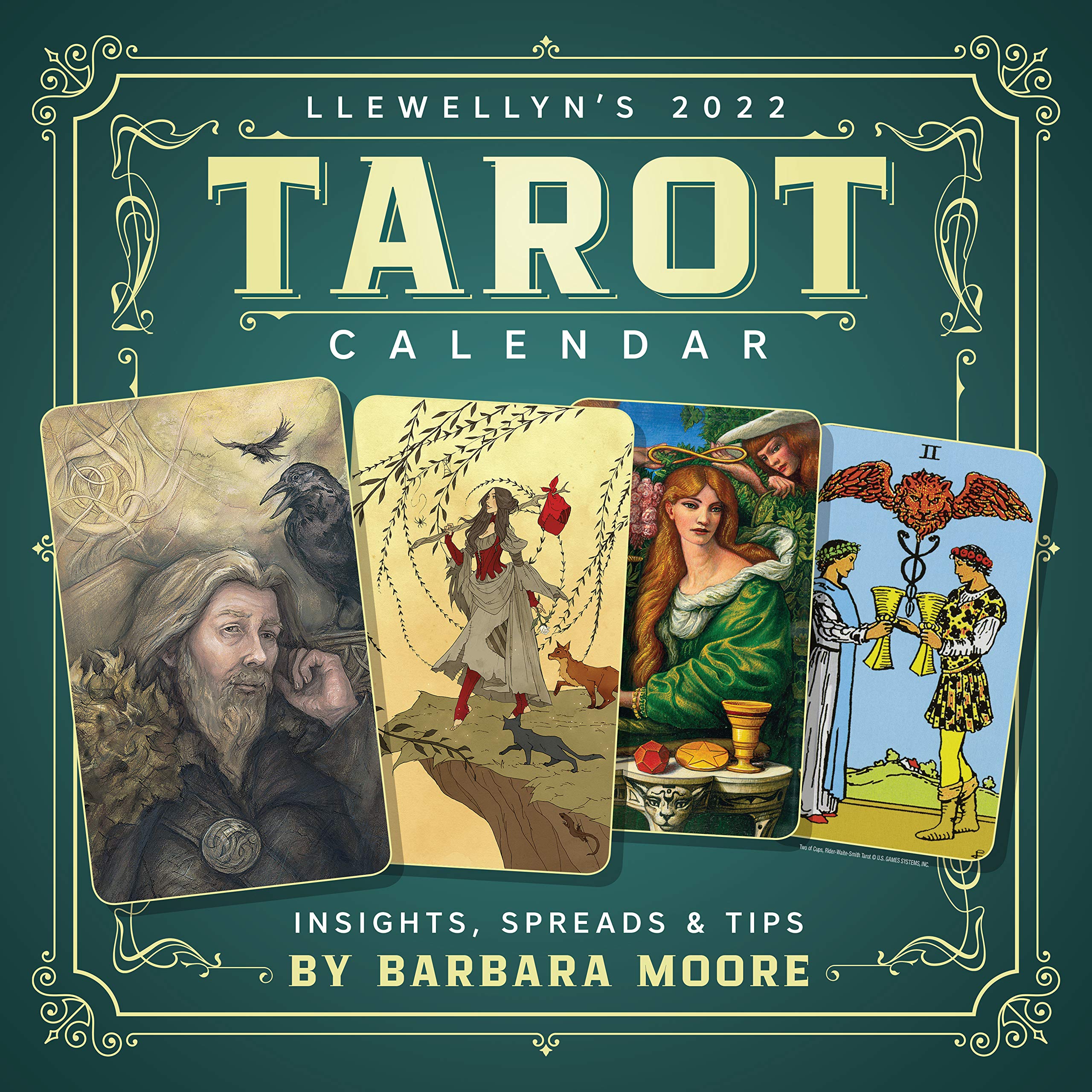 Llewellyn's 2022 Tarot Calendar: Insights, Spreads & Tips (Calendar)
