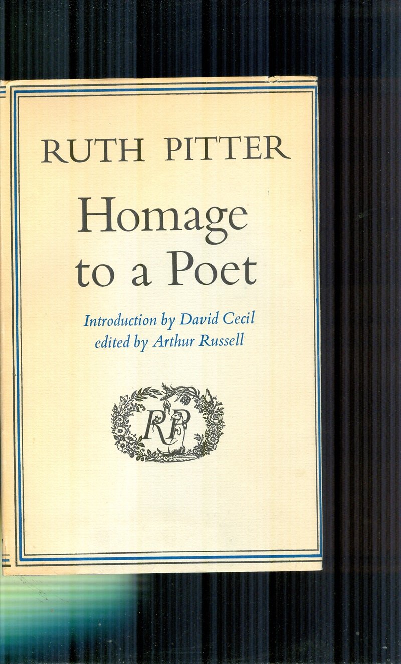 Ruth Pitter: homage to a poet; (Hardcover)