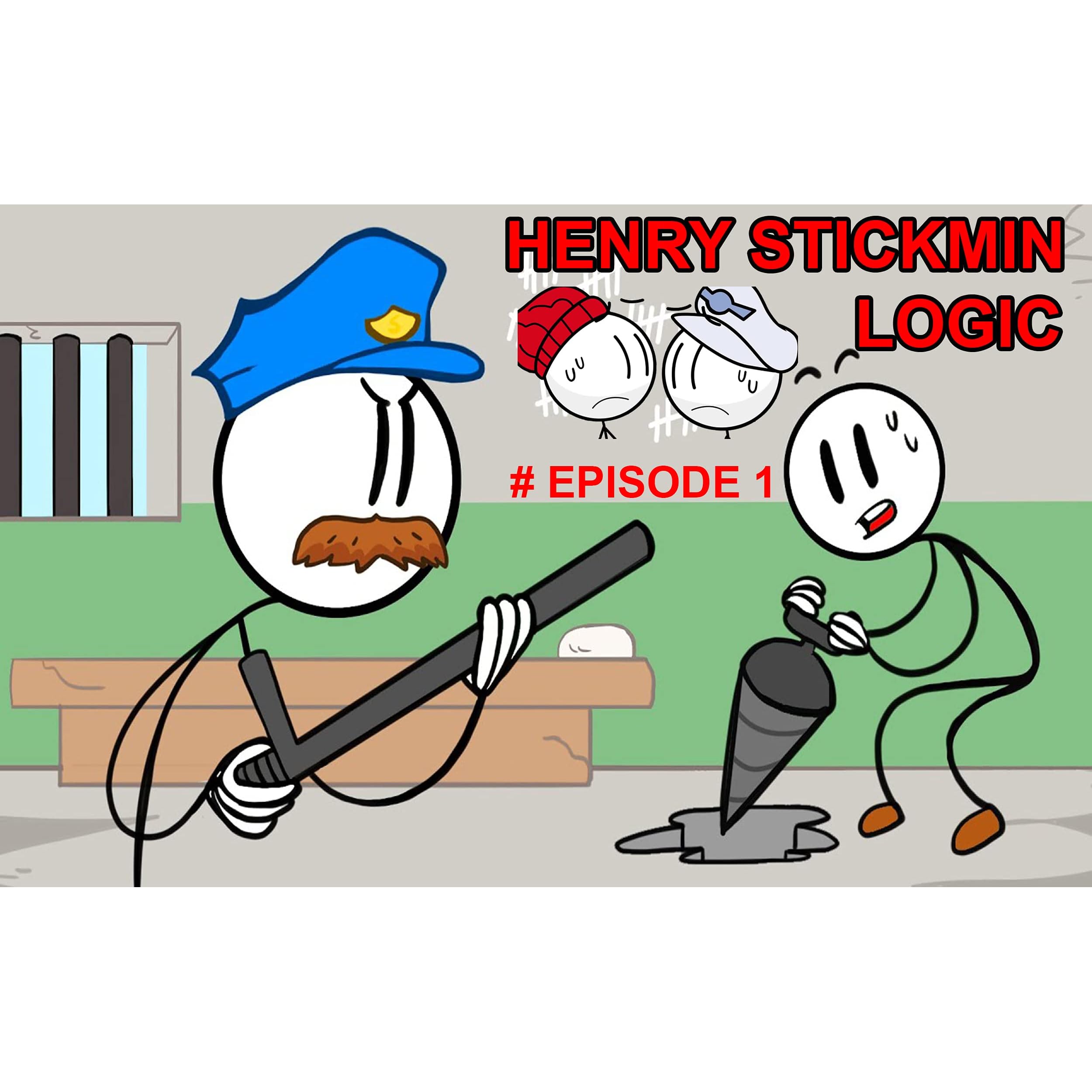 Funny Gaming Comics Episode 1: Henry Stickmin Logic by Lennie Rutherford