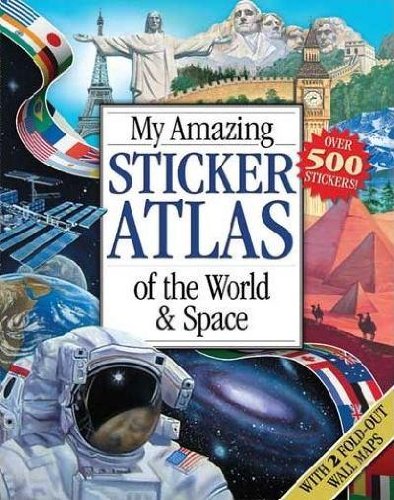 My Amazing Sticker Atlas of the World & Space (Paperback)