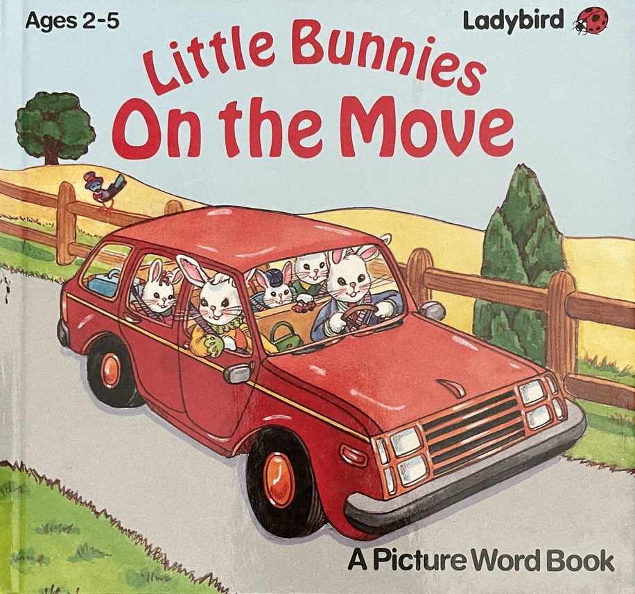 Little Bunnies on the Move: A Word Picture Book (Hardcover)