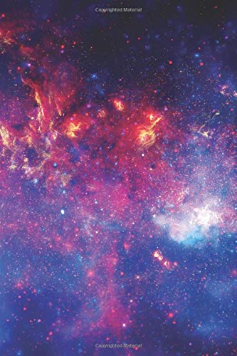 Journal: Blank Lined Journal for Writing, Central Region of the Milky Way Galaxy, Space/Astronomy Theme, Glossy Cover, 6x9", 120 Pages (Space/Astronomy Theme - Glossy Cover Journal - Series)