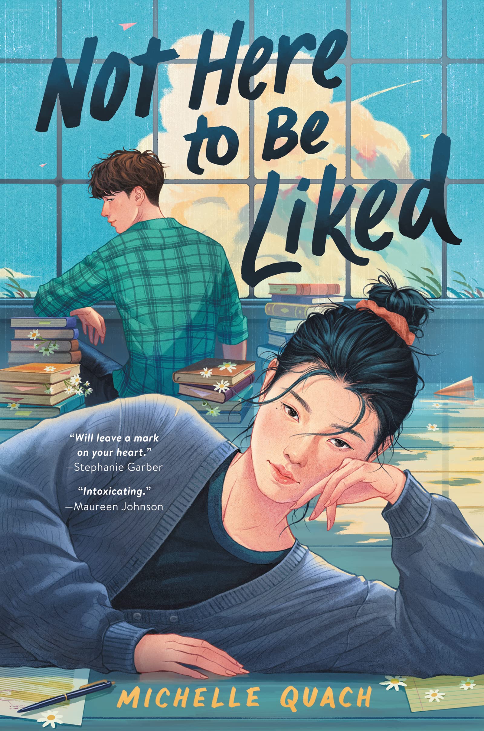 Not Here to Be Liked: Eliza Quan battles ex-jock Len DiMartile for editor in chief, sparking a viral feminist movement—and an unlikely enemies-to-lovers romance.