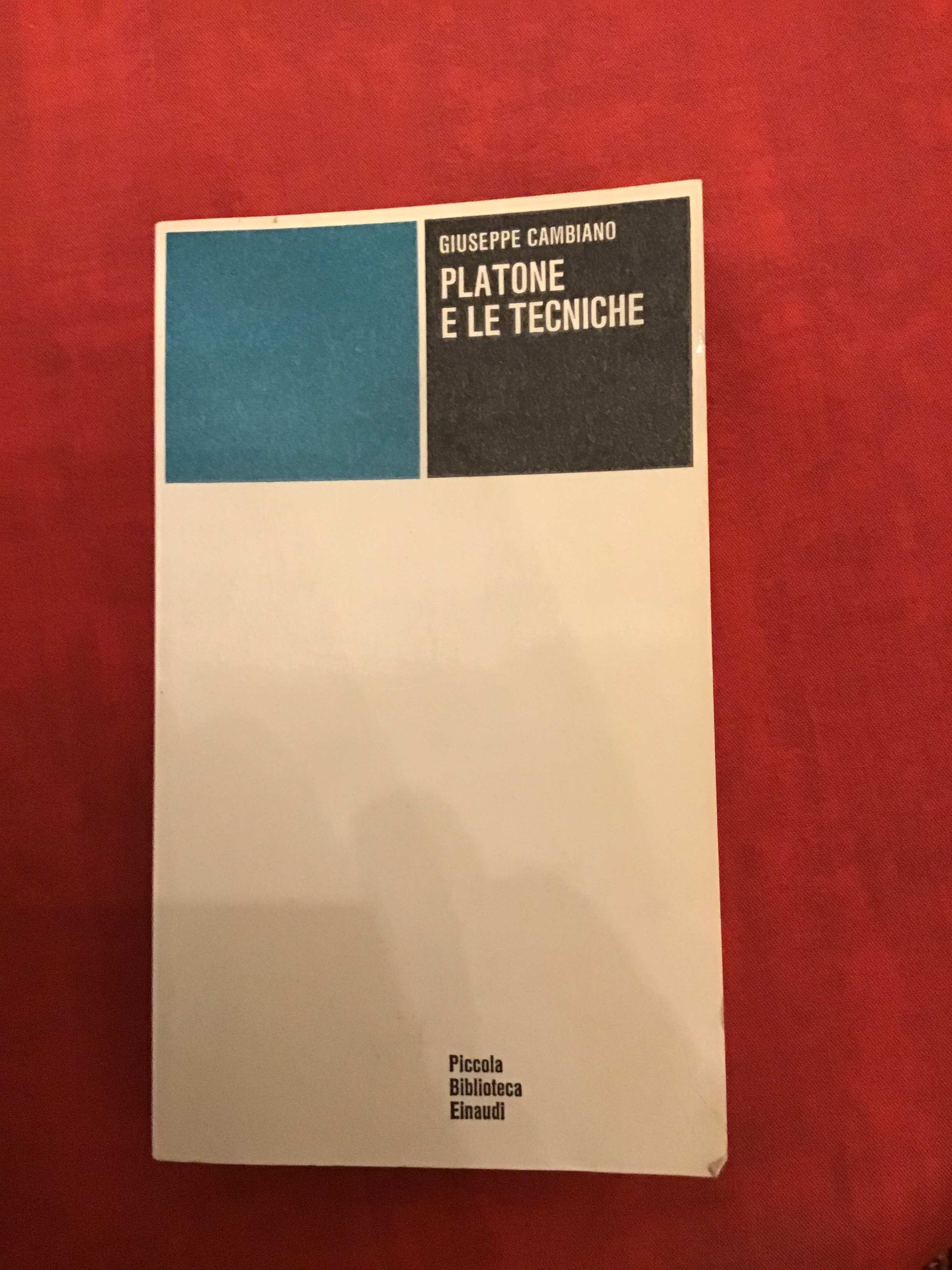 Platone e le tecniche (Paperback)