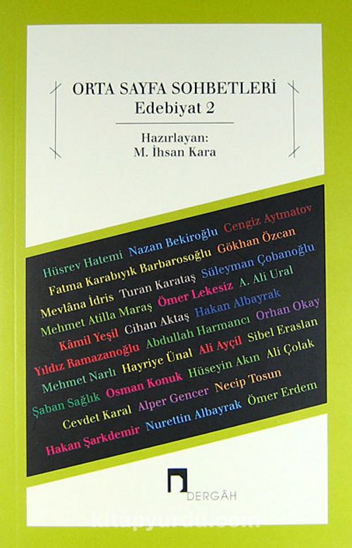 Orta Sayfa Sohbetleri Edebiyat 2