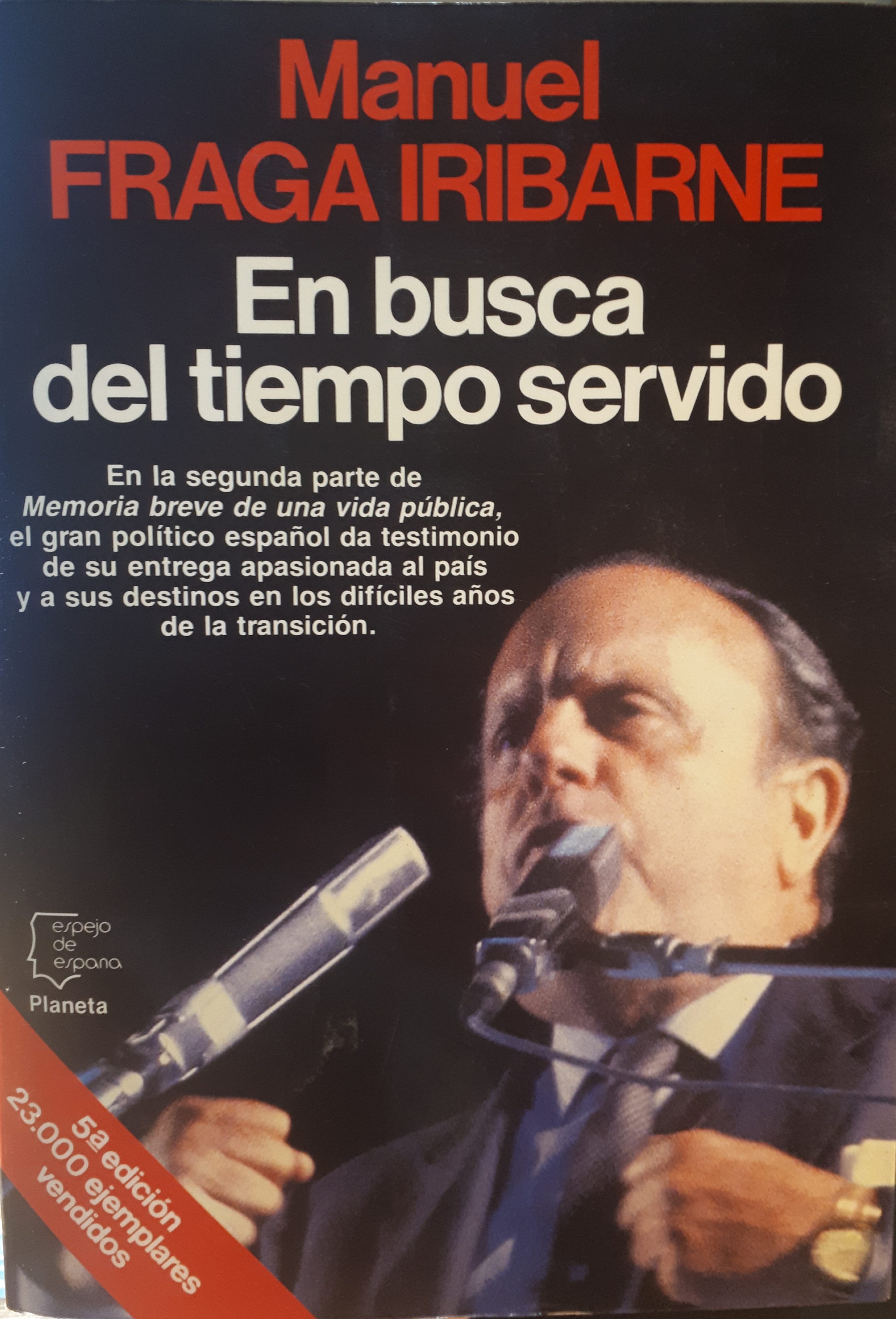 En busca del tiempo servido