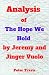 Analysis of The Hope We Hol...