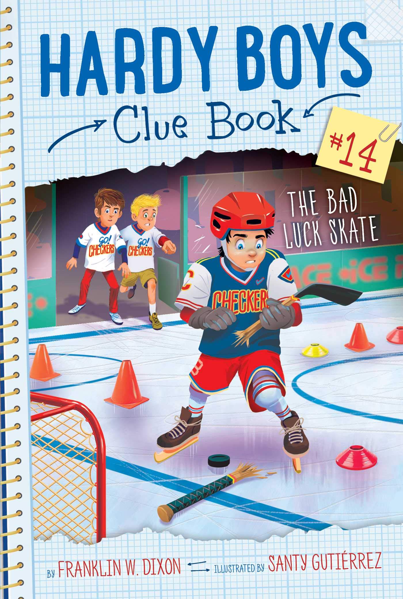 The Bad Luck Skate (Hardy Boys Clue Book #14)
