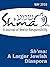Sh'ma: A Larger Jewish Dias...