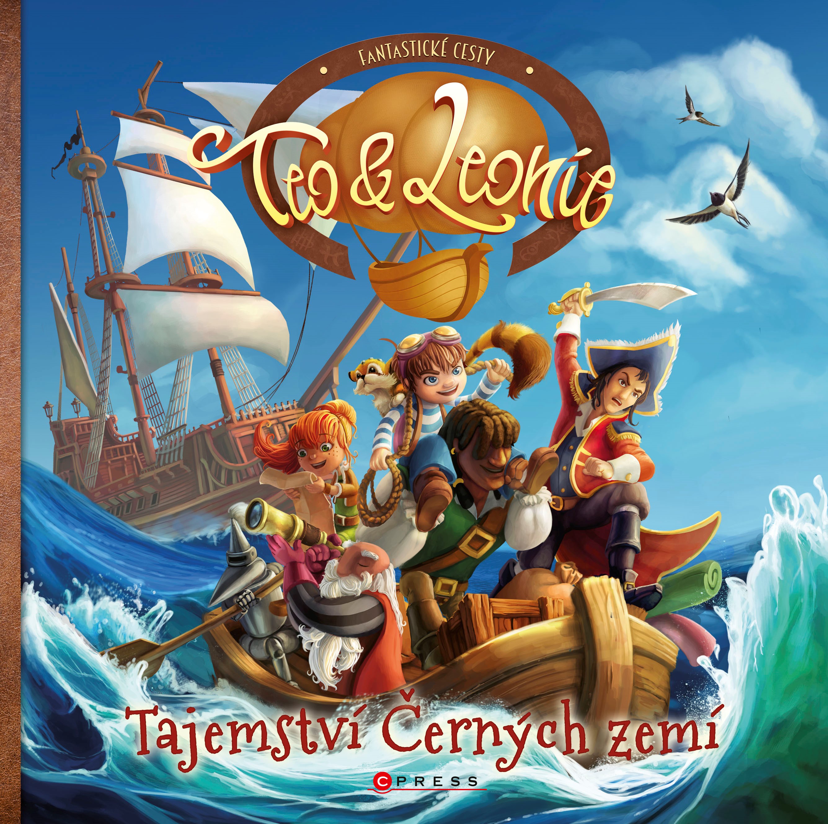 Teo a Leonie: Tajemství Černých zemí (Unknown Binding)