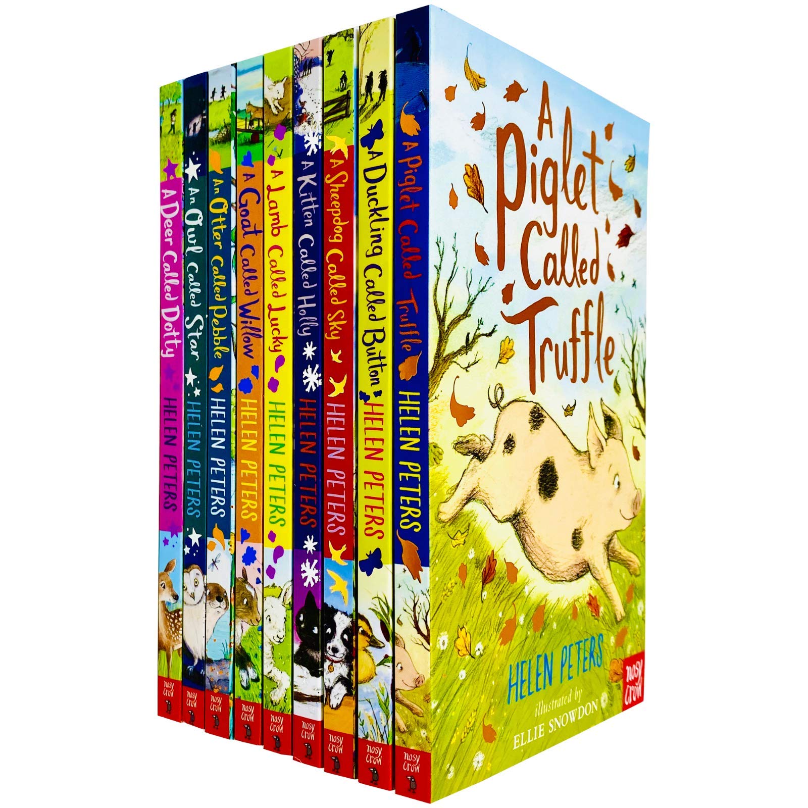 The Jasmine Green Series 9 Books Collection Set by Helen Peters (Piglet Called Truffle, Sheepdog Called Sky, Goal Called Willow, Deer Called Dotty & MORE!)
