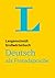 Langenscheidt Grosswoerterbuch Deutsch als Fremdsprache - Monolingual German Dictionary (German Edition)