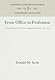 From Office to Profession by Donald M. Scott