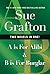 A Is for Alibi & B Is for Burglar (Kinsey Millhone Alphabet Mysteries #1-2)