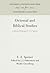 Oriental and Biblical Studies: Collected Writings of E. A. Speiser (Anniversary Collection)