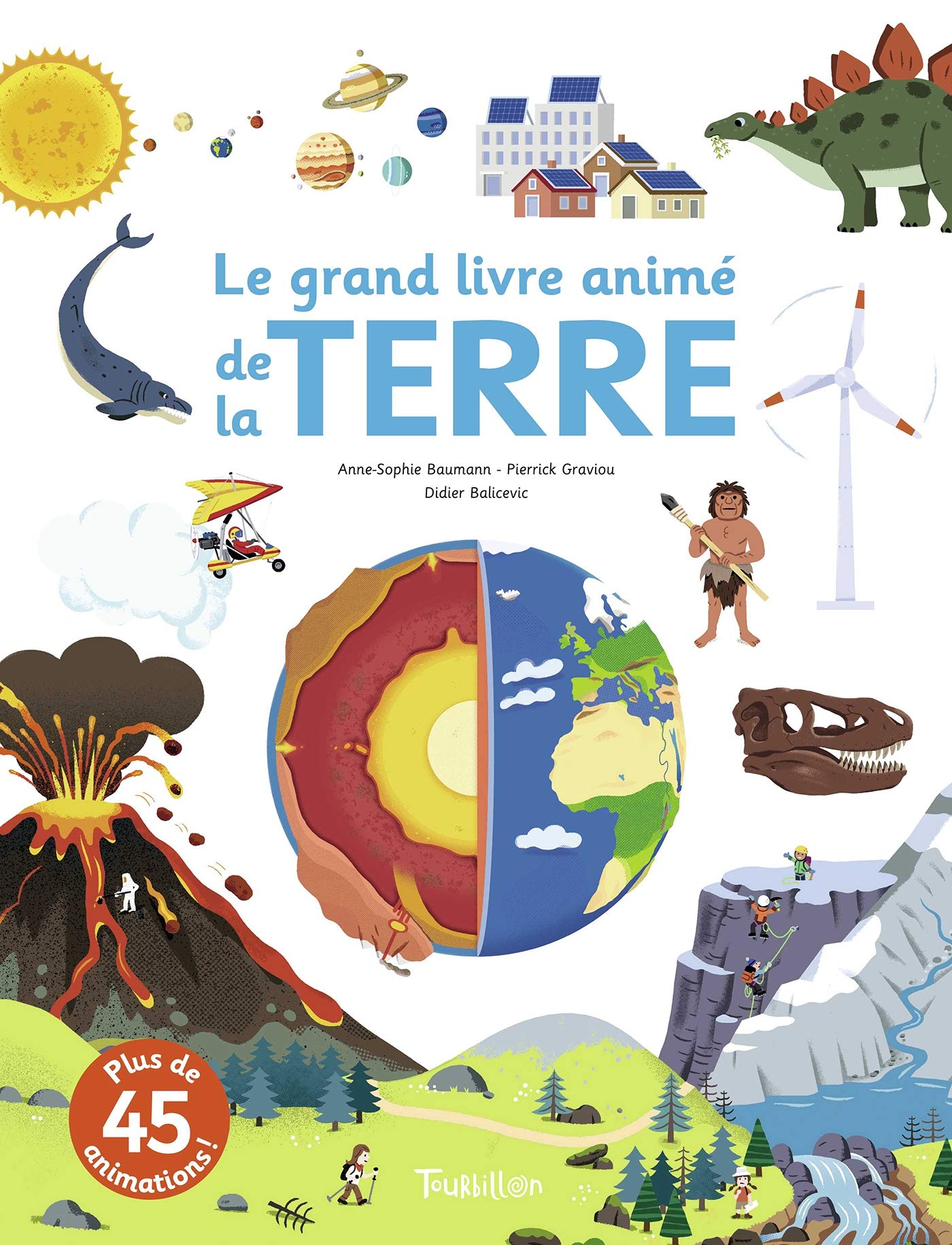 Le grand livre animé de la Terre (Hardcover)