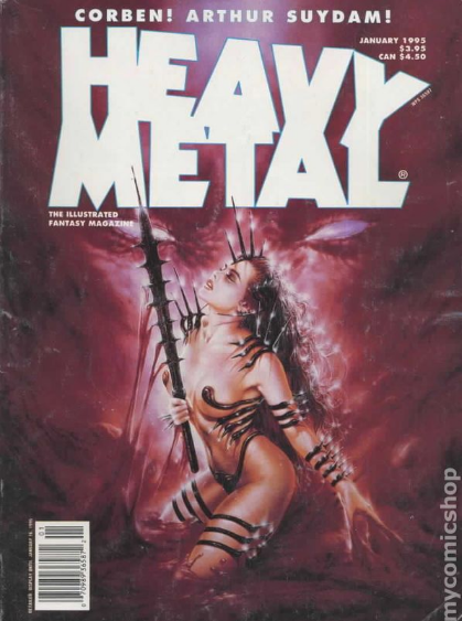 Heavy Metal - January 1995 (Paperback)