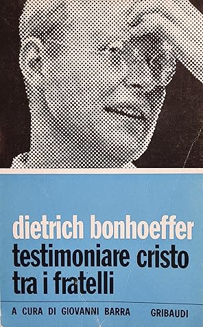 Testimoniare Cristo tra i fratelli a cura di Giovanni Barra