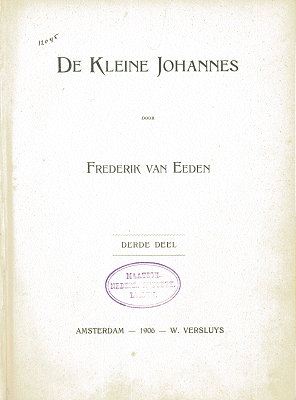 De kleine Johannes. Derde deel