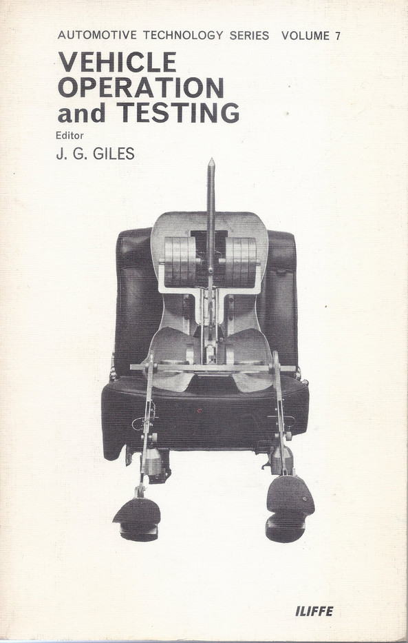 Vehicle operation and testing (Automotive technology series)
