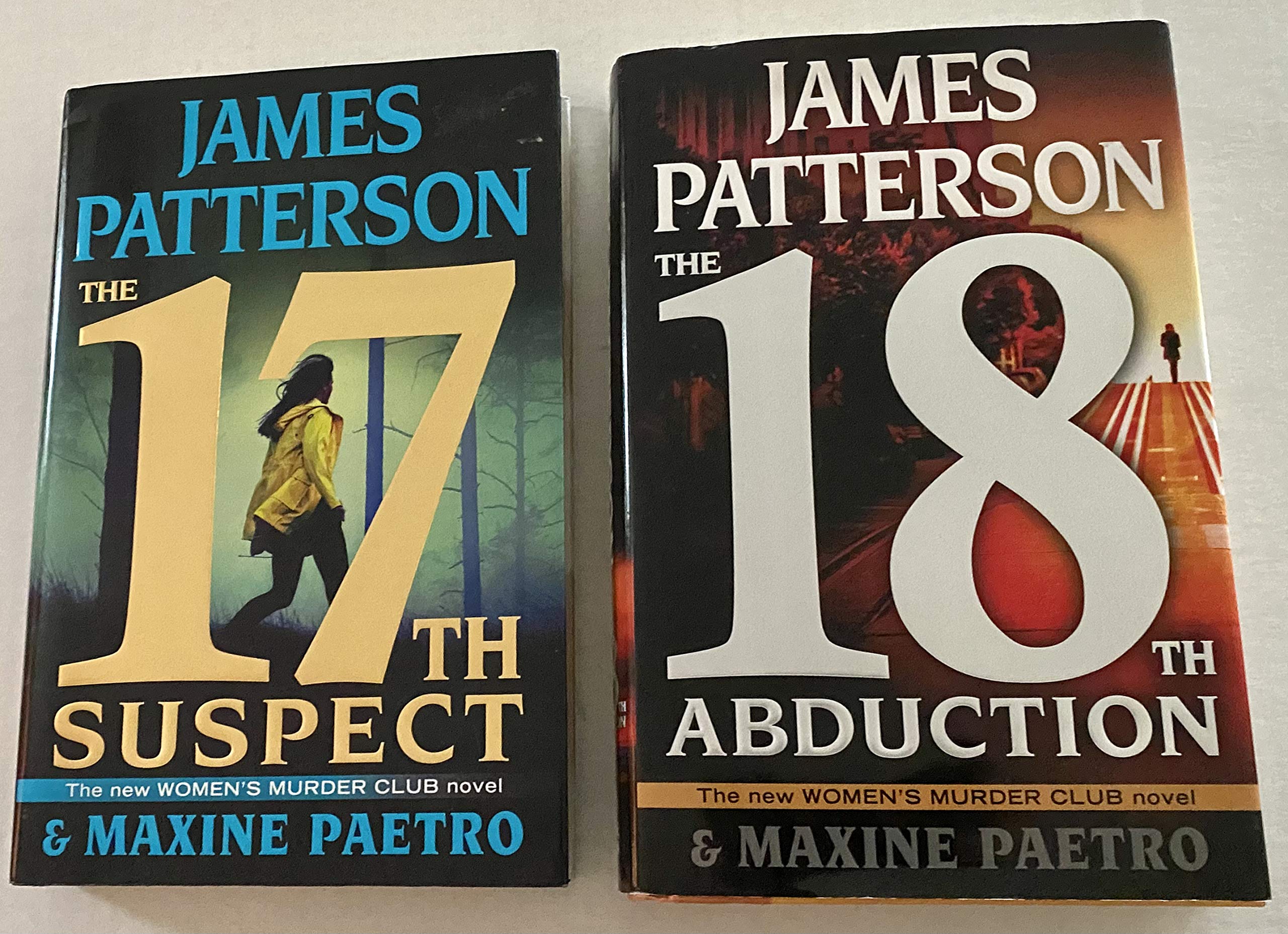 2 Books! 1) The 17th Suspect 2) The 18th Abduction (Hardcover)