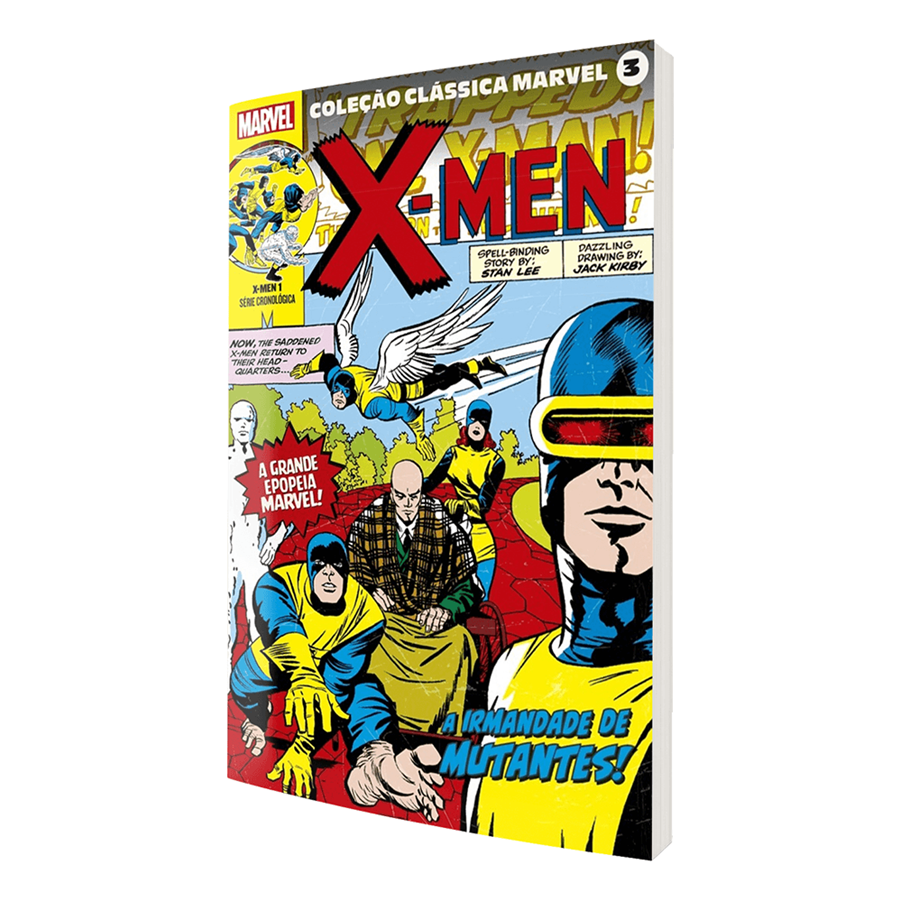 Coleção Clássica Marvel, vol. 3: X-Men, vol. 1 (Paperback)