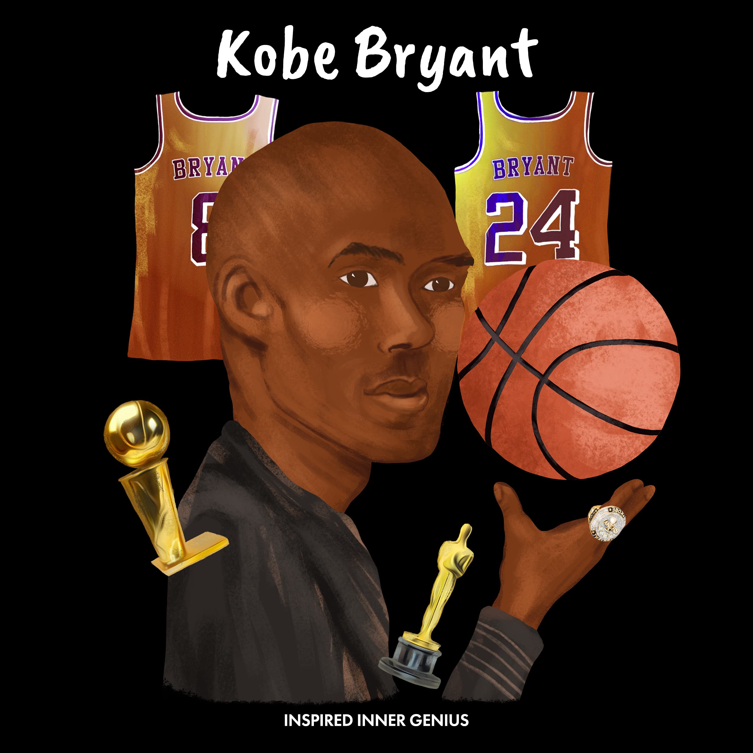 Kobe Bryant: (Children's Biography Book, Kids Ages 5 to 10, Basketball, NBA, Black Mamba) (Inspired Inner Genius)