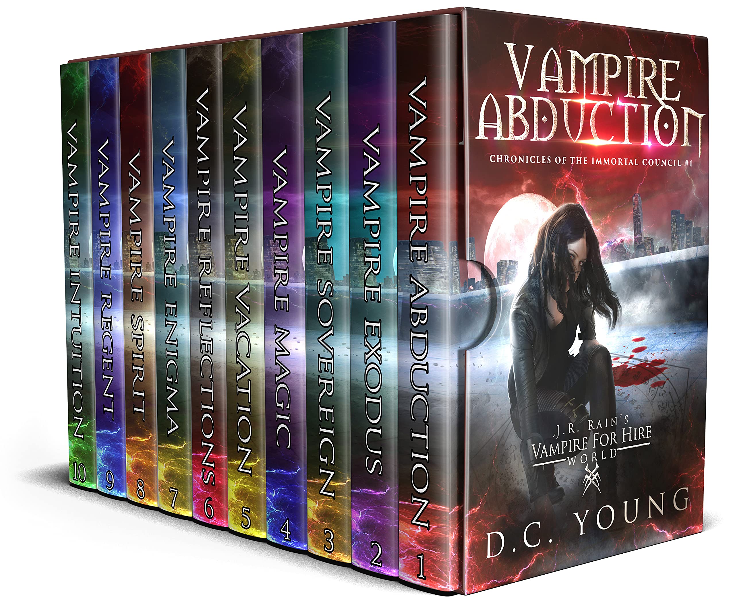 Chronicles of the Immortal Council: Books 1-10: Set in the World of Samantha Moon (Kindle Edition)