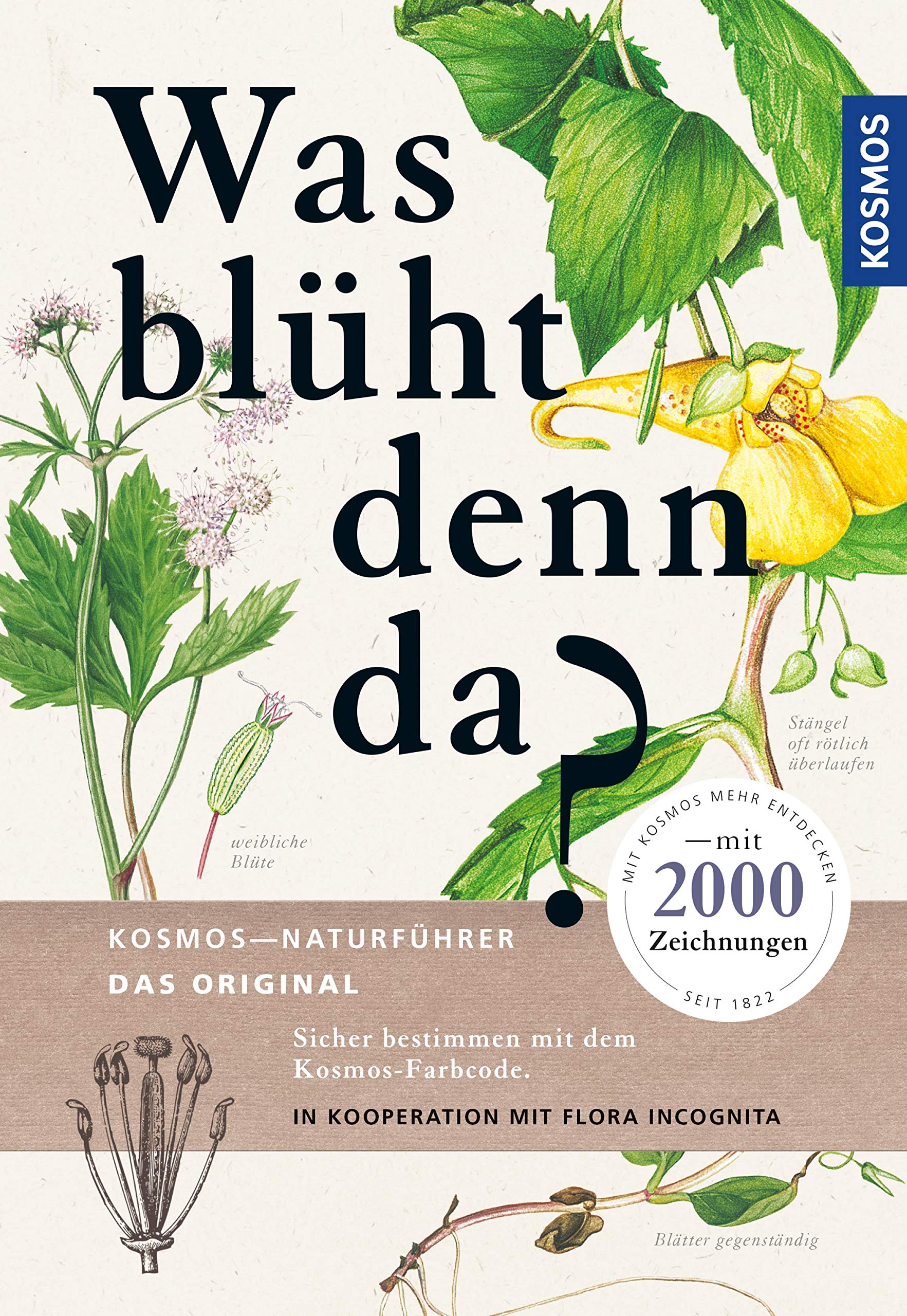 Was blüht denn da - Original (Kosmos-Naturführer) (German Edition)