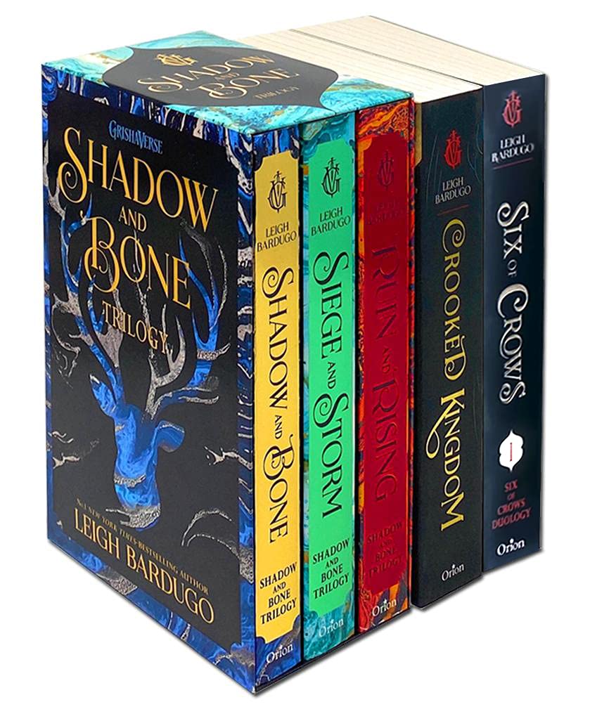 Leigh Bardugo 5 Books Set Collection and Shadow And Bone Trilogy with Grishaverse Series (Paperback)
