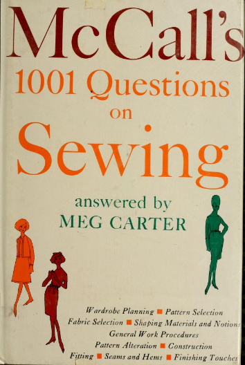 McCall's 1001 Questions on Sewing (Hardcover)