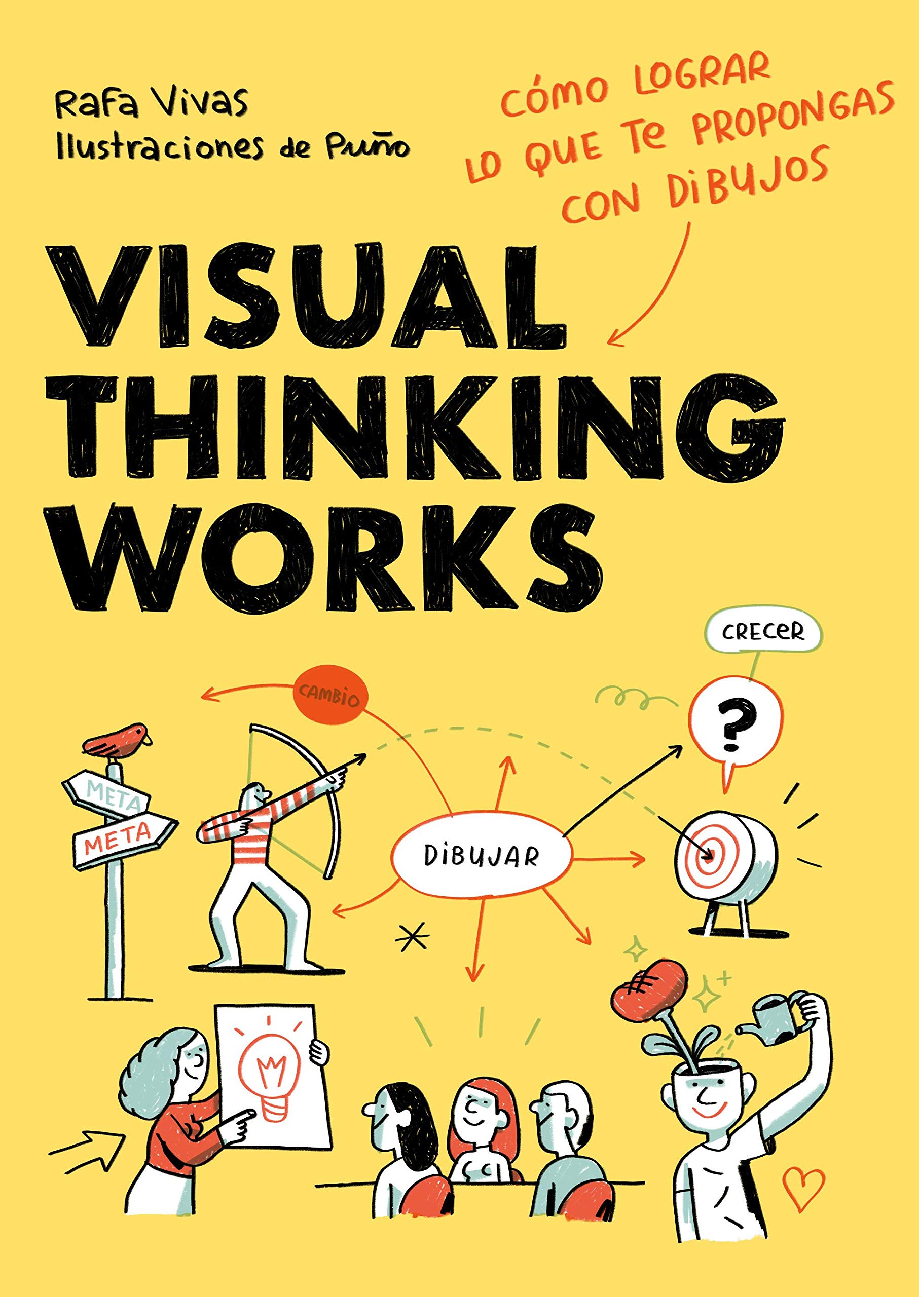 Visual Thinking Works: Cómo lograr lo que te propongas con dibujos (Guías ilustradas) (Spanish Edition)