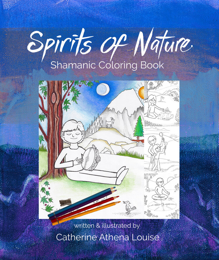 Spirits Of Nature: Shamanic Coloring Book