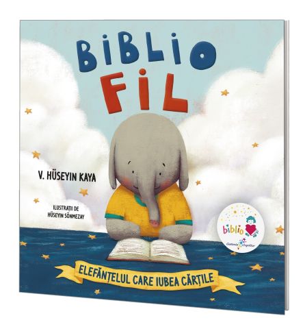 Bibliofil. Elefănțelul care iubea cărțile