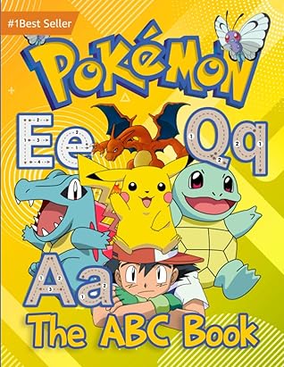 The ABC Book Pokemon: Letter Tracing and Coloring Books for Kids Ages 3 ...