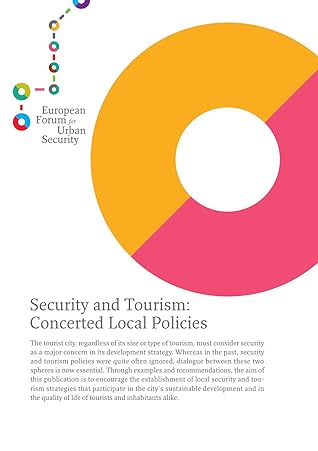 Security and Tourism: Concerted Local Policies