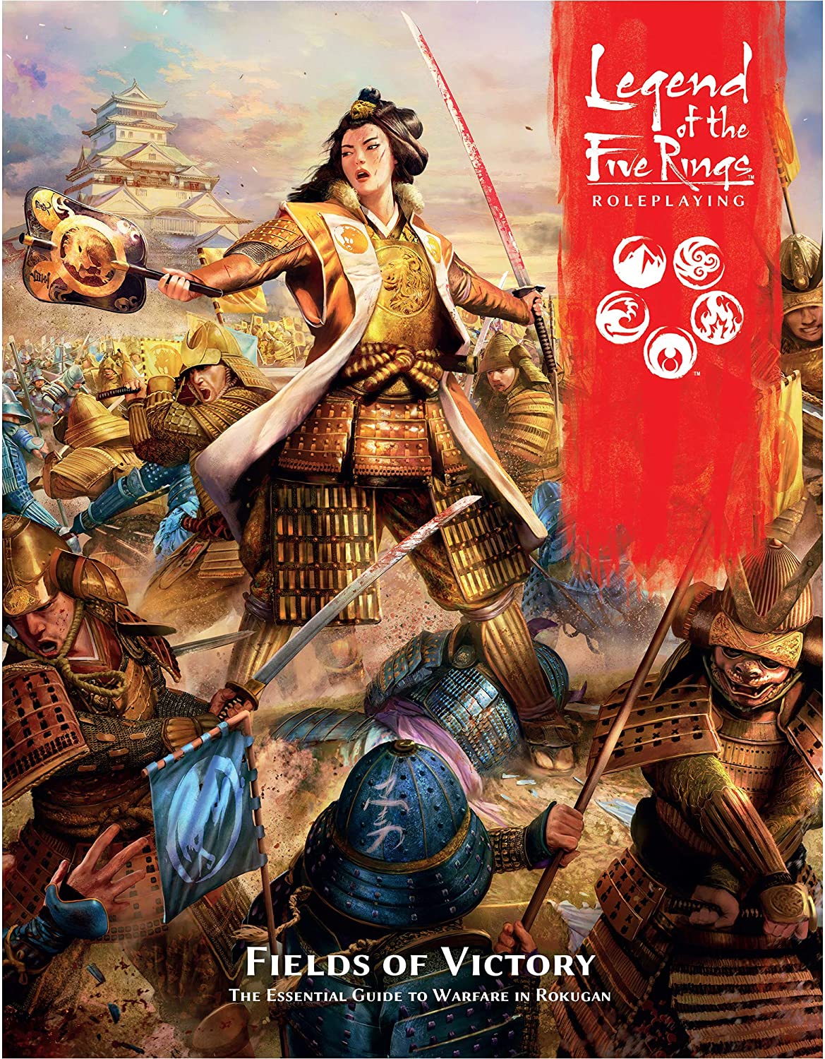 Fields of Victory: The Essential Guide to Warfare in Rokugan (Hardcover)