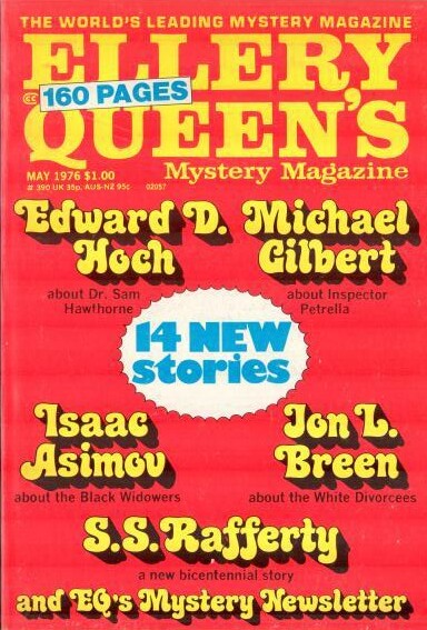 Ellery Queen's Mystery Magazine May 1976 Vol. 67 No. 5 (Ellery Queen's Mystery Magazine #390)