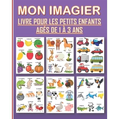 Mon Imagier Pour Les Enfants G S De 1 3 Ans Livre Illustr Pour Apprendre Et Am Liorer Le Vocabulaire Des Petits Enfants Gar Ons Et Filles By Tamoh Art