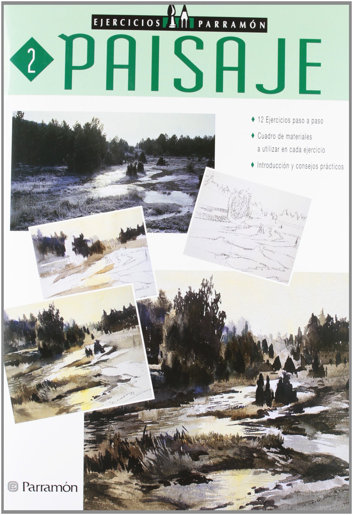 Ejercicios Parramón - Paisaje (Paperback)