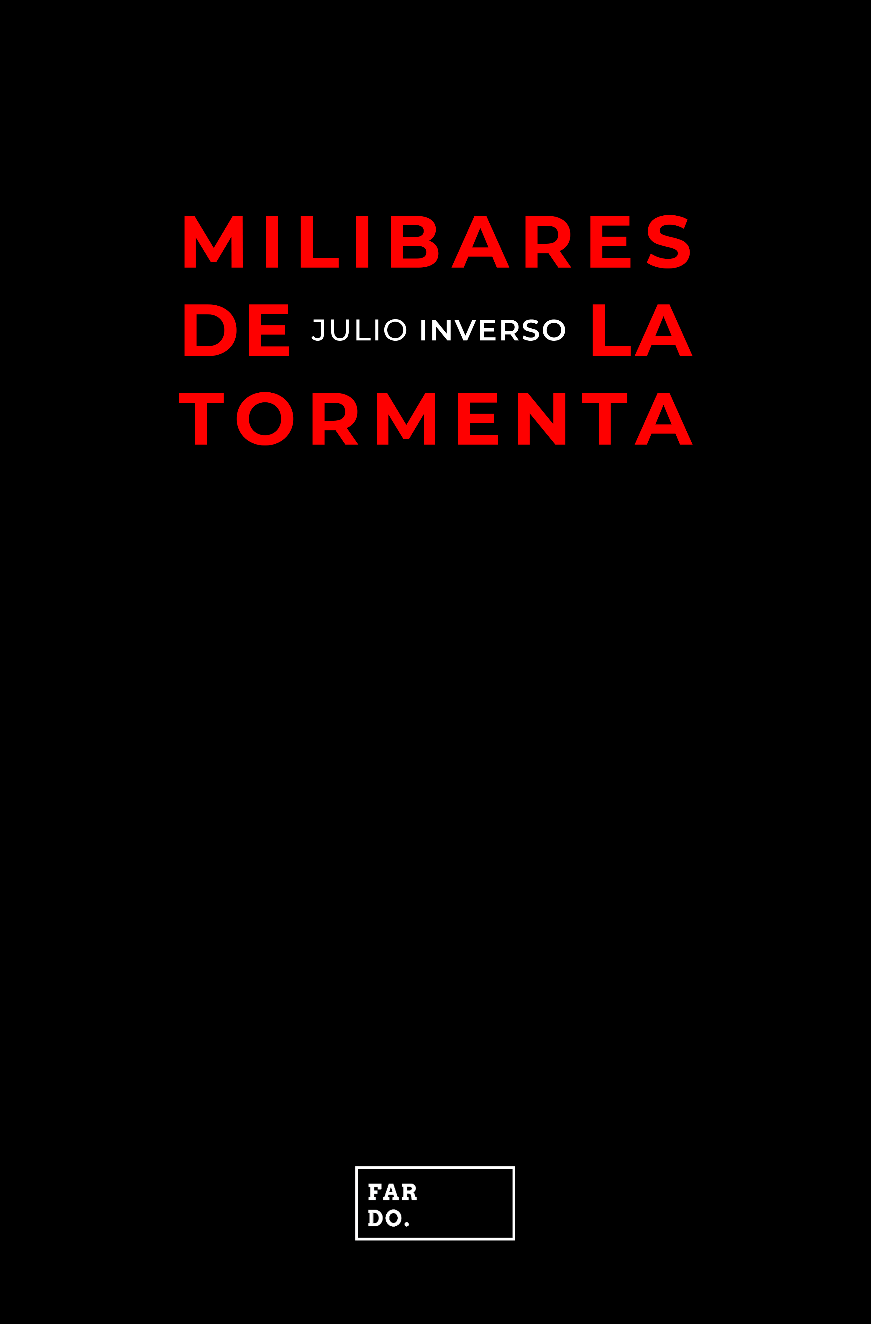 Milibares de la tormenta