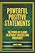 POWERFUL POSITIVE STATEMENTS: The power of claims to attract success and prosperity