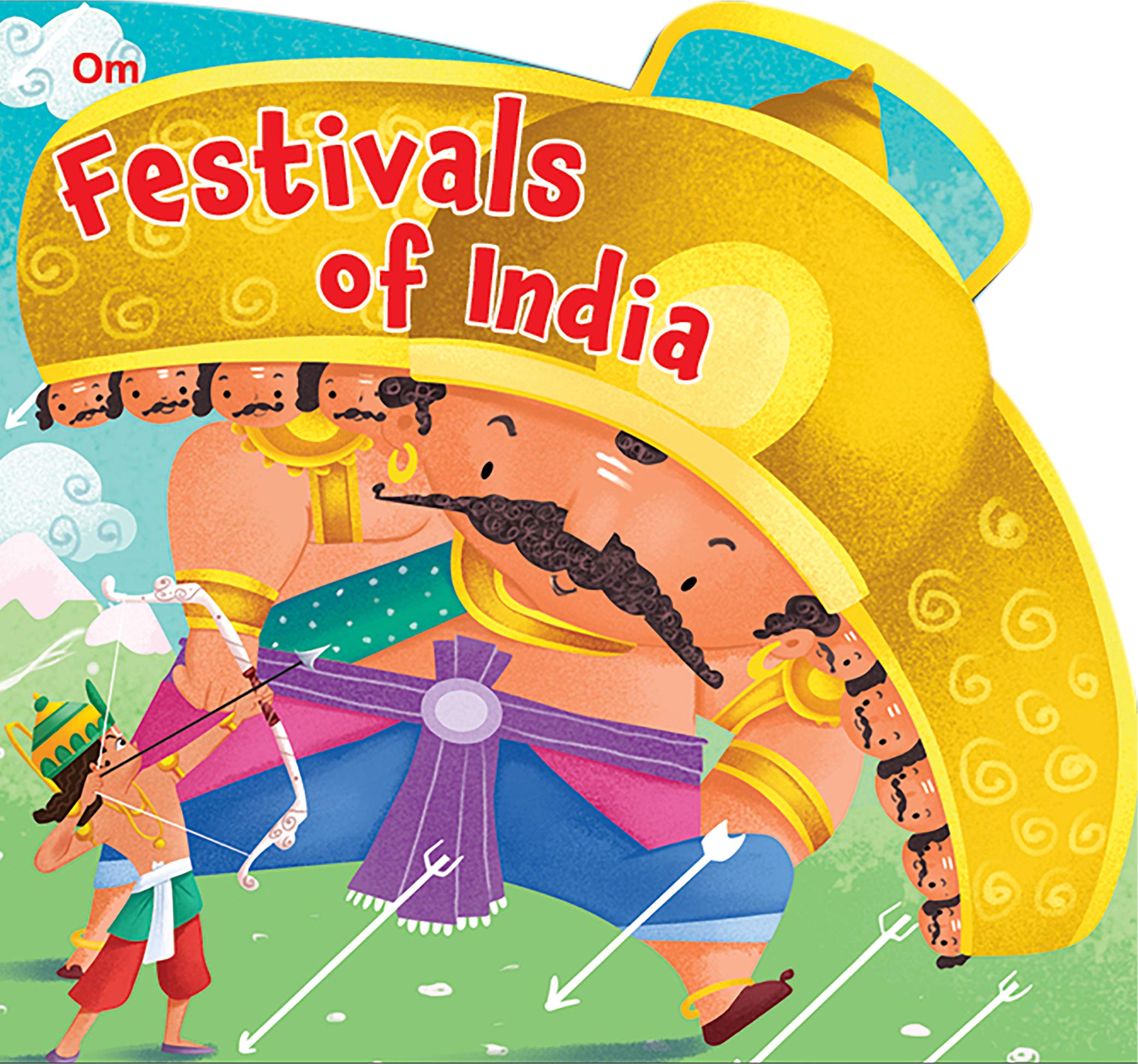 Cutout Board Book: Festivals of India (Board book)