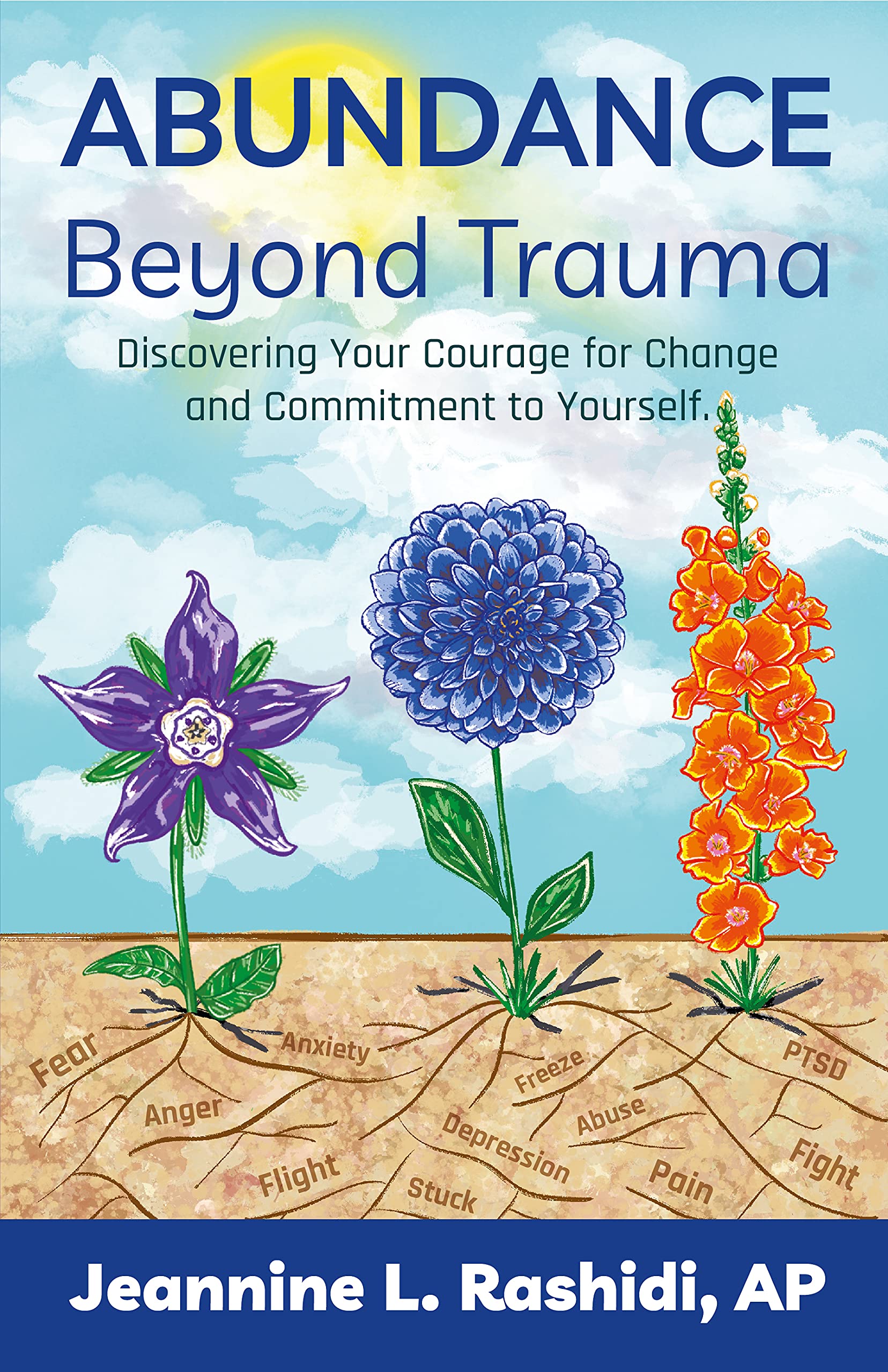 Abundance Beyond Trauma: Discovering Your Courage for Change and Commitment to Yourself (Kindle Edition)