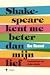 Shakespeare kent me beter d...