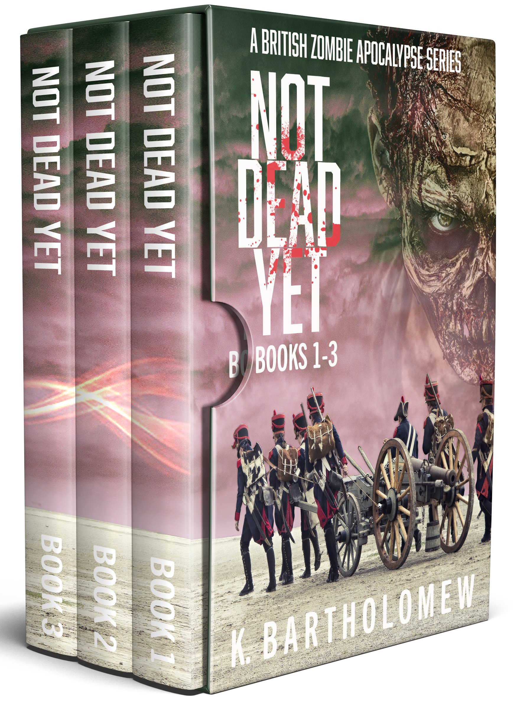 Not Dead Yet: A British Zombie Apocalypse Series (Books 1-3)