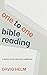 One-to-one Bible Reading