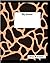 My Journal 8 x 10 Giraffe C...