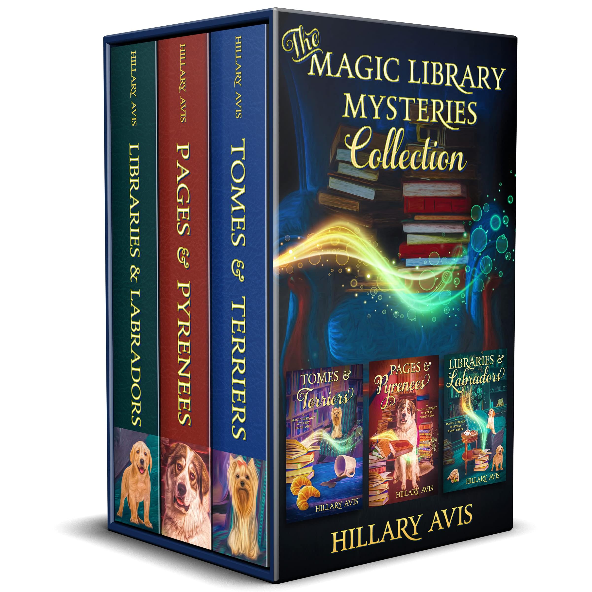 The Magic Library Mysteries Collection: The Complete Series, Books 1-3 by  Hillary Avis