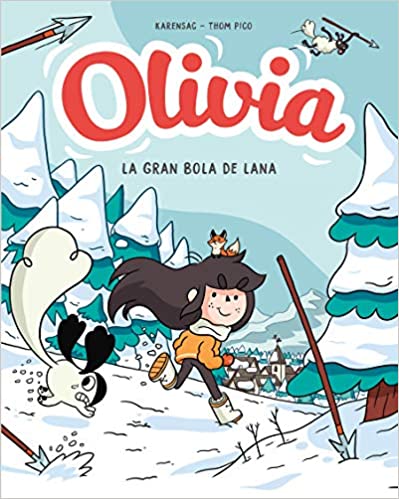 Portada de Olivia y la gran bola de lana, de Thom Pico